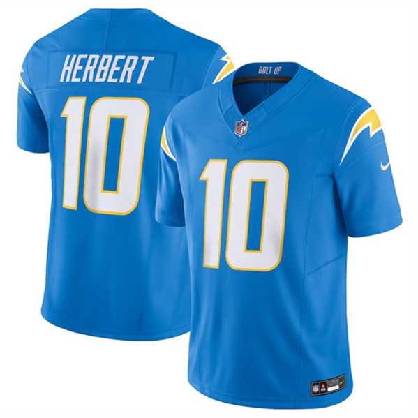 Men & Women & Youth Los Angeles Chargers #10 Justin Herbert Blue 2023 F.U.S.E. Vapor Untouchable Limited Stitched Jersey->las vegas raiders->NFL Jersey